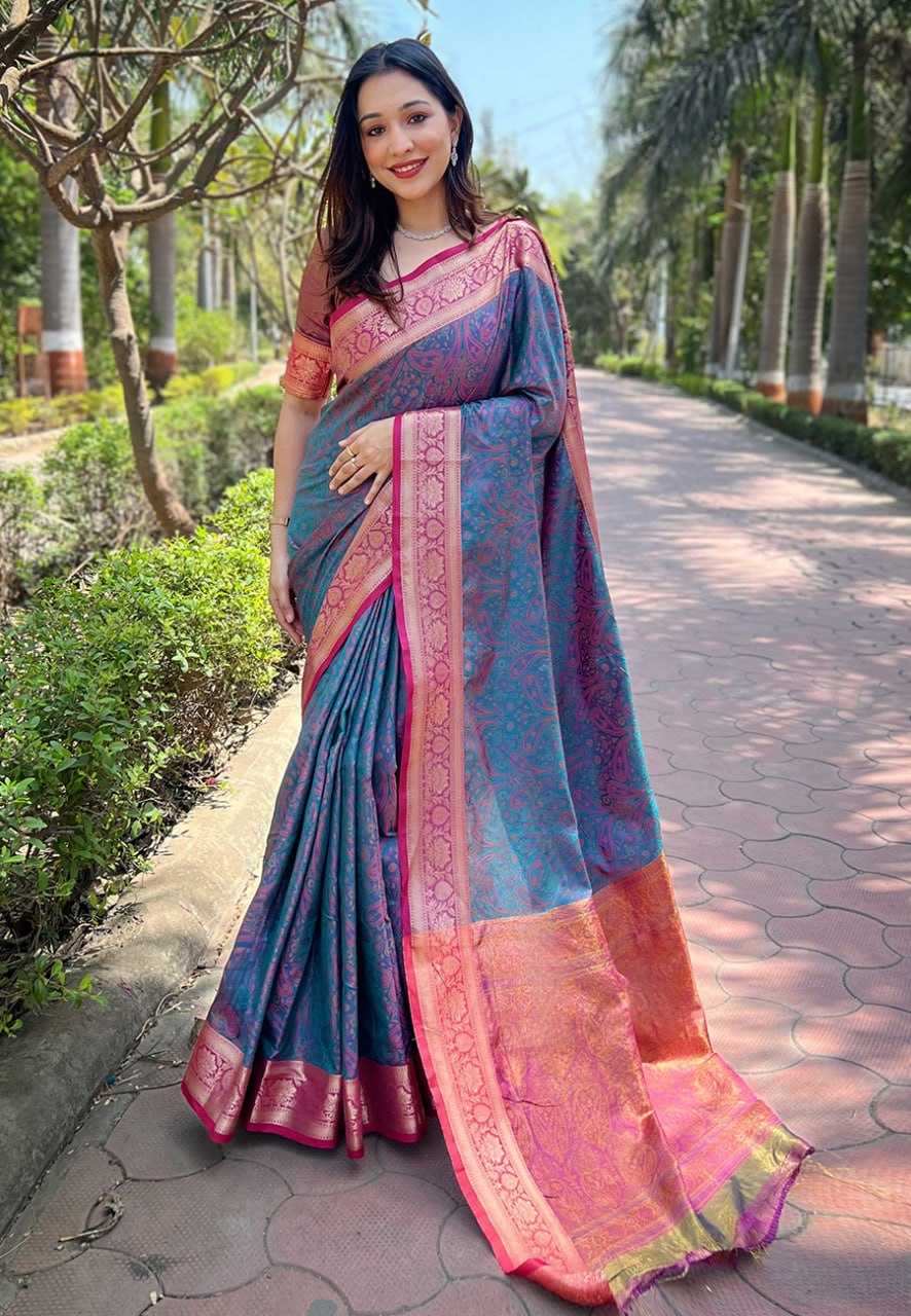 Soft Kashmiri Silk Rew Kashmiri 2 Sarees  Kashmiri Zari Border Sarees