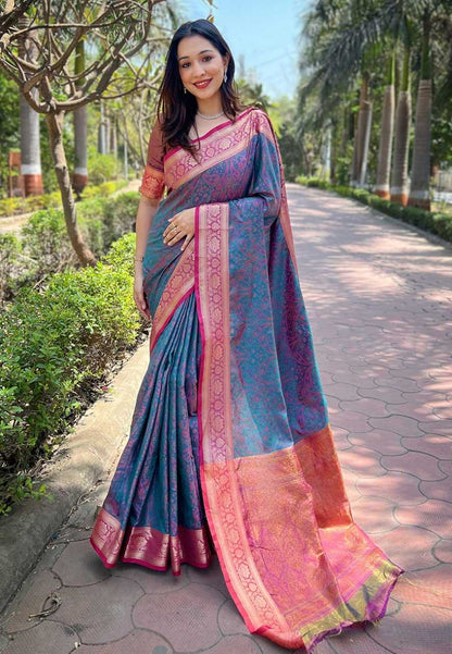 Soft Kashmiri Silk Rew Kashmiri 2 Sarees  Kashmiri Zari Border Sarees