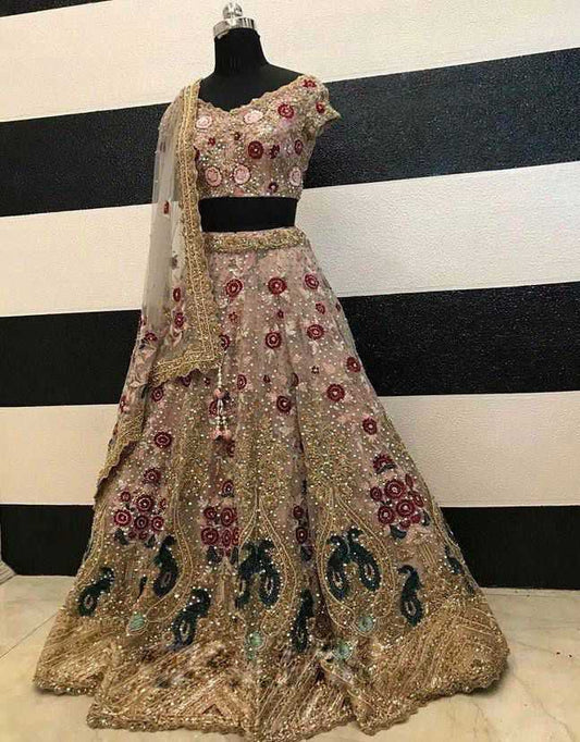 Soft Net Rin108 1589 Lehengas  Designer Wedding Net Fancy Lehengas