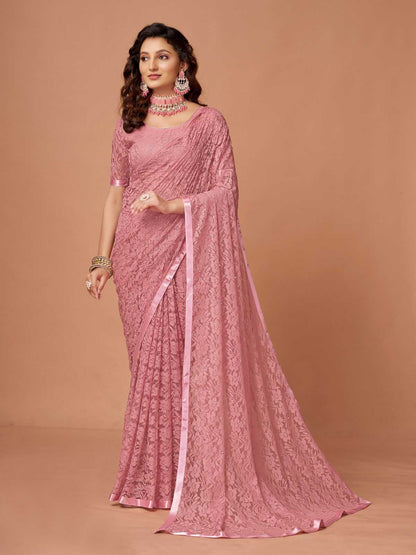 Soft Net Rdm 16 Sarees  Party Wear Fancy Net Sarees E