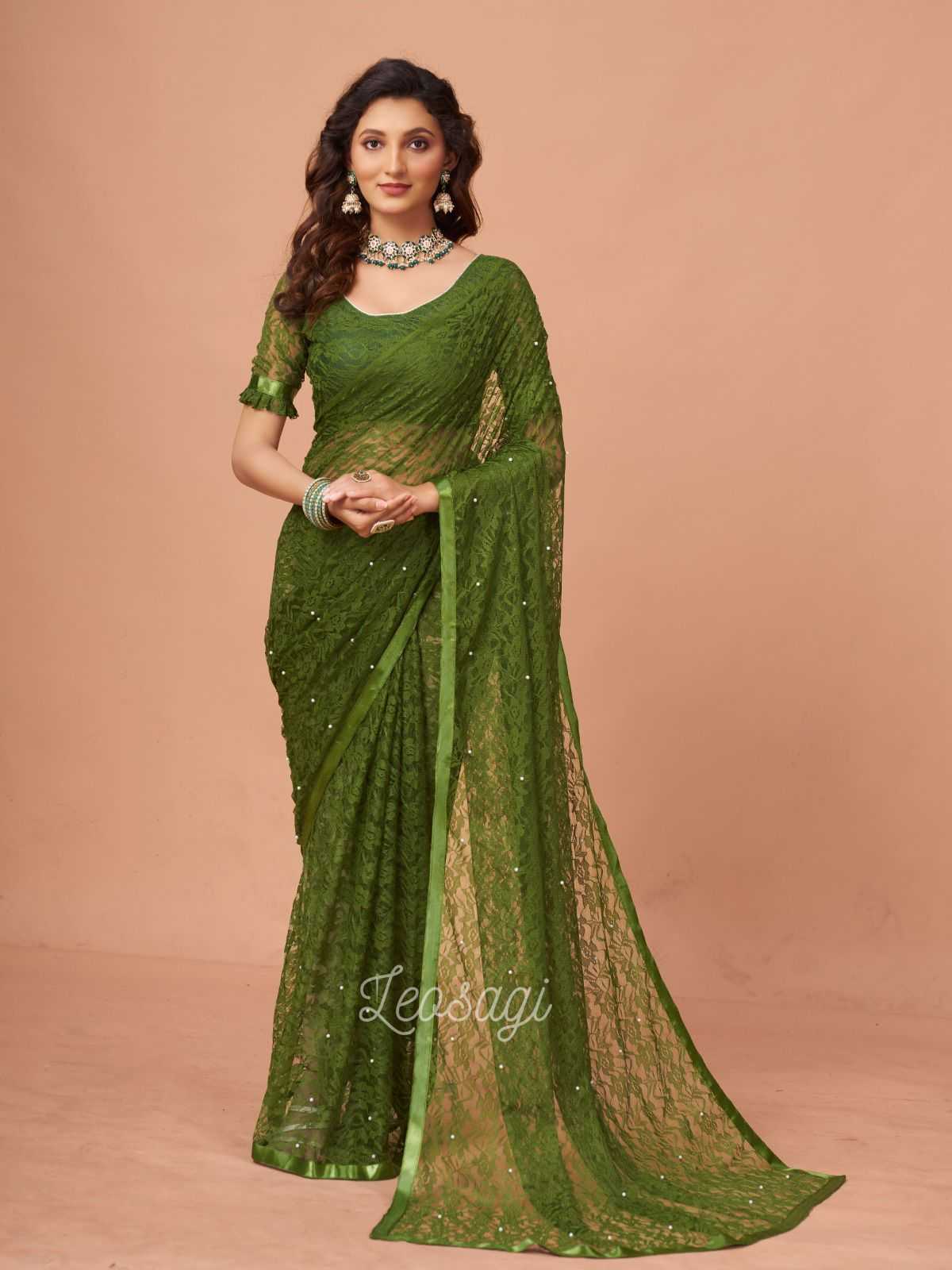 Soft Net Rdm 16 Sarees  Party Wear Fancy Net Sarees E