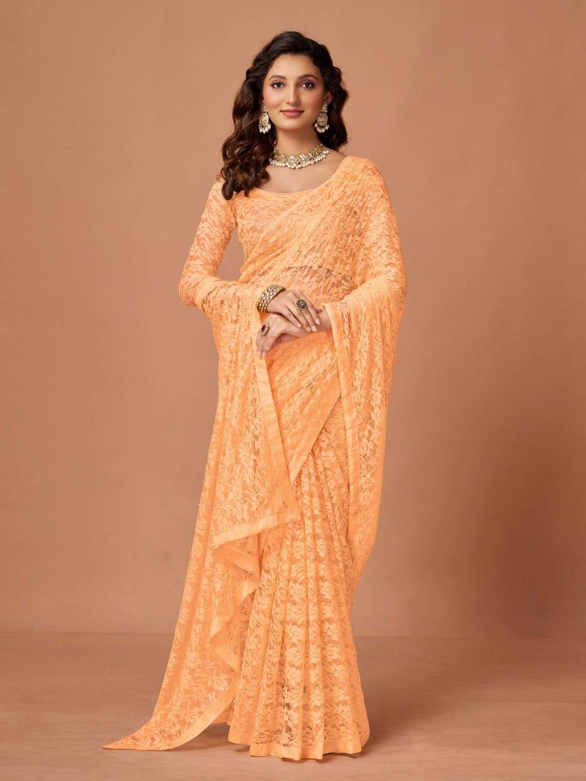 Soft Net Rdm 16 Sarees  Party Wear Fancy Net Sarees E