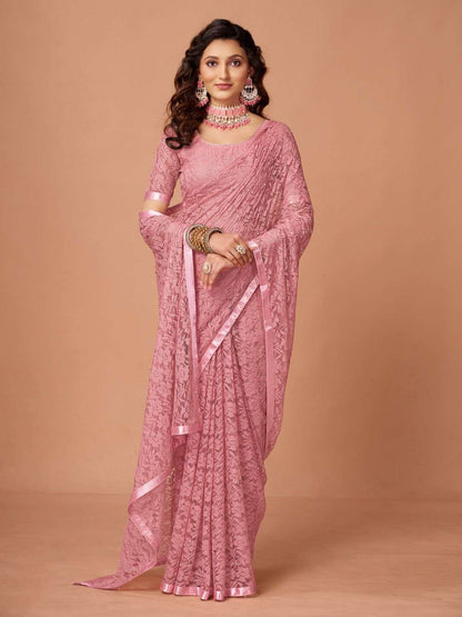 Soft Net Rdm 16 Sarees  Party Wear Fancy Net Sarees E