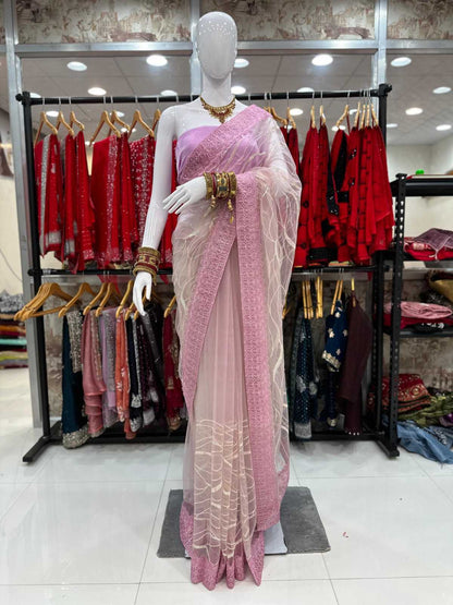 Soft Net Rsrm 3553 Sarees  Party Wear Fancy Net Sarees