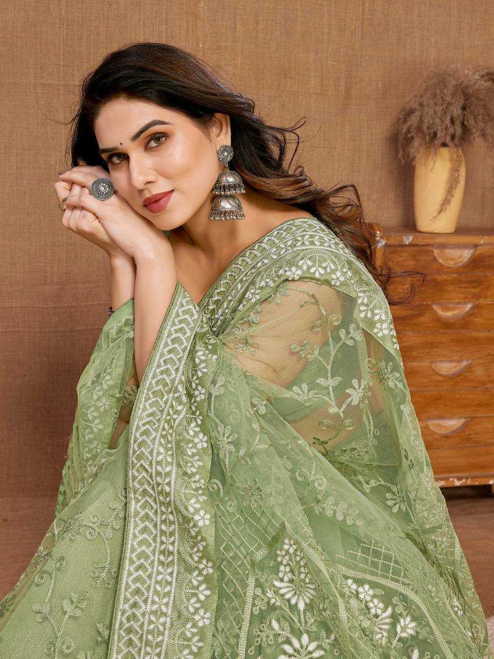 Soft Net Rvl 16  Saree