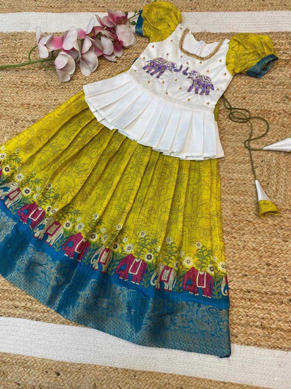 Soft Silk Ref 12 Kids Wear  Kids Lehengas