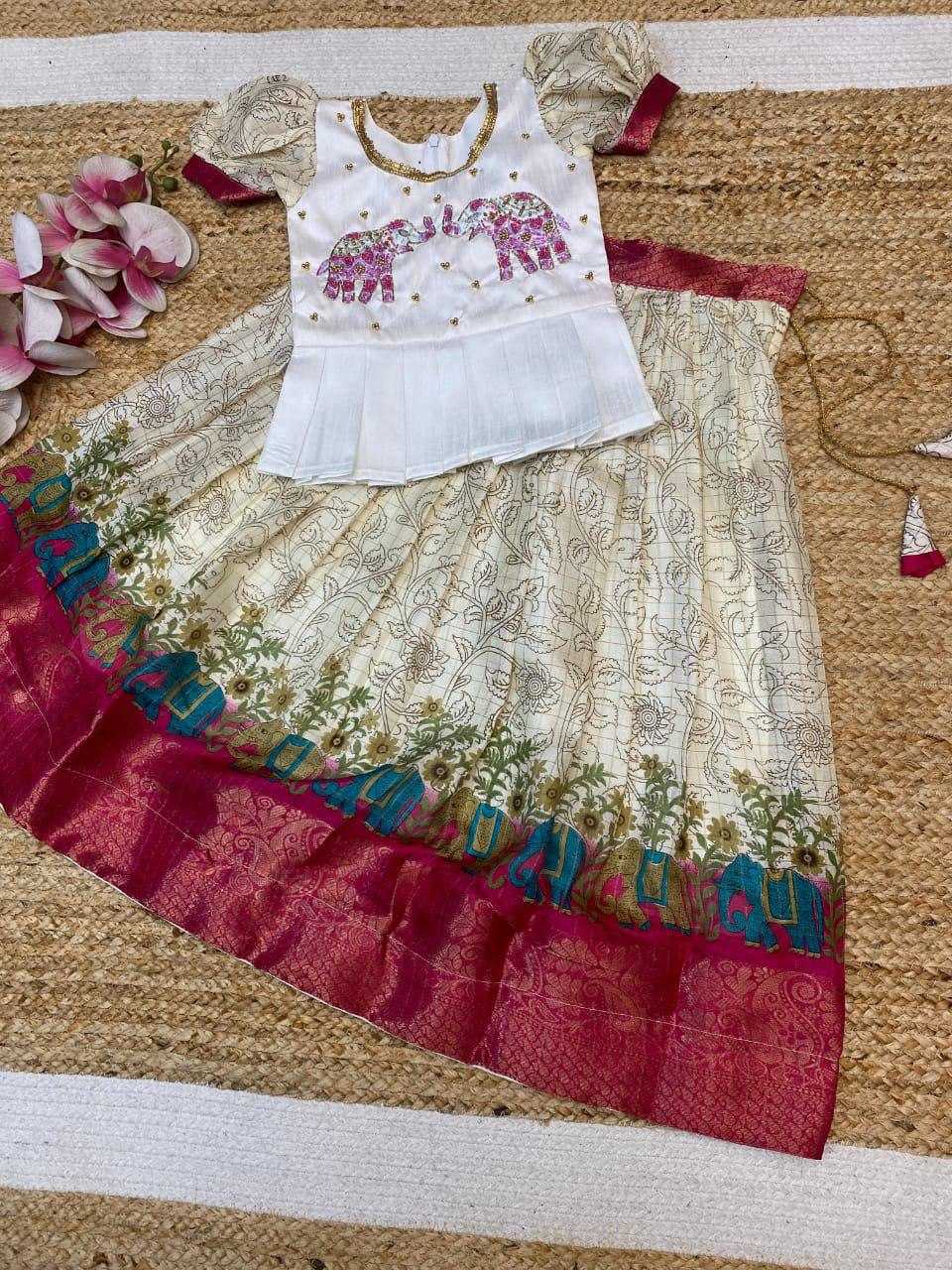 Soft Silk Ref 12 Kids Wear  Kids Lehengas