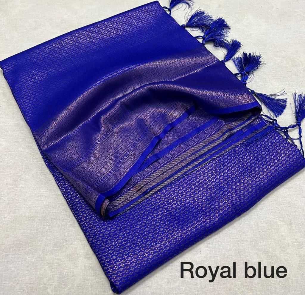 Soft Silk Rin118 Rgk57 Silk Sarees  Soft Silk Pattu South Indian Traditional Sarees