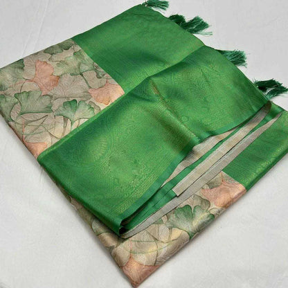 Soft Silk Rin166 Rrw18 Sarees  Printed Zari Border Ladies Sarees