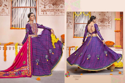 Soft Silk Rlh 2361 Lehengas  Traditional Navratri Chaniya Choli Lehengas E