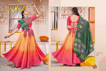 Soft Silk Rlh 2363 Lehengas  Traditional Navratri Chaniya Choli Lehengas E