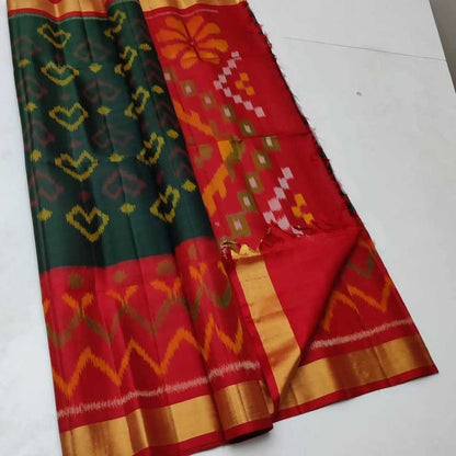 Soft Silk Rrw 05 Silk Sarees  Soft Silk Hanloom Ikat Sarees