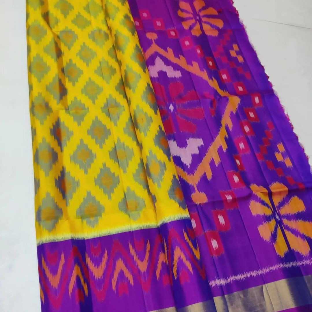 Soft Silk Rrw 05 Silk Sarees  Soft Silk Hanloom Ikat Sarees