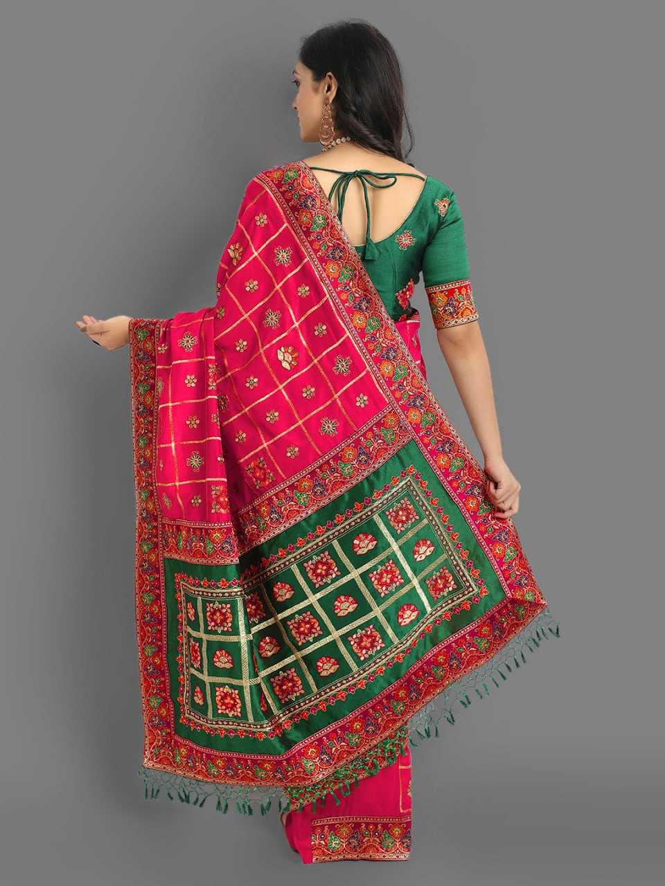 Soft Silk Rsc Niva-111 Silk Sarees  Heavy Silk Soft Silk Patola Sarees E