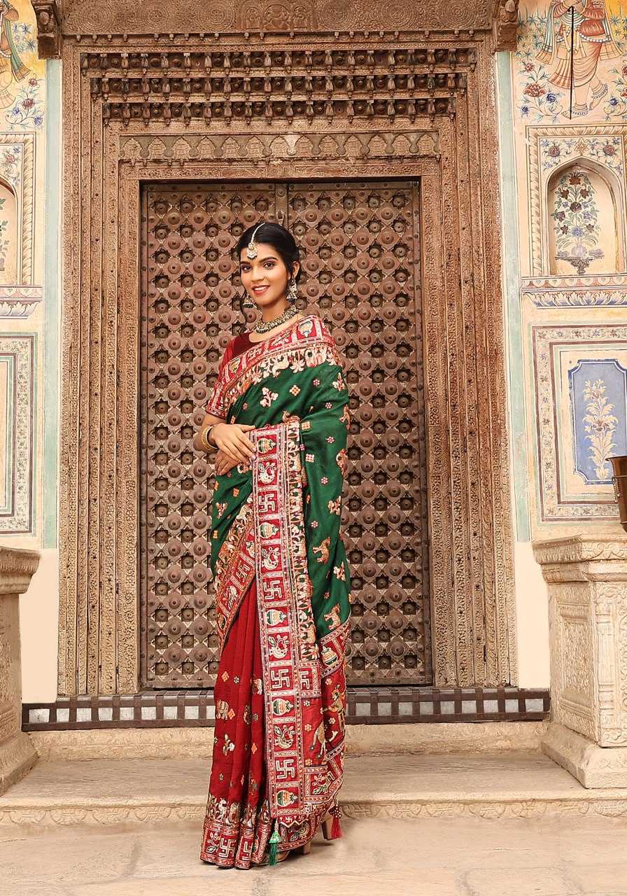 Soft Silk Rsc Panetar-133 Sarees  Heavy Silk Soft Silk Patola Sarees E