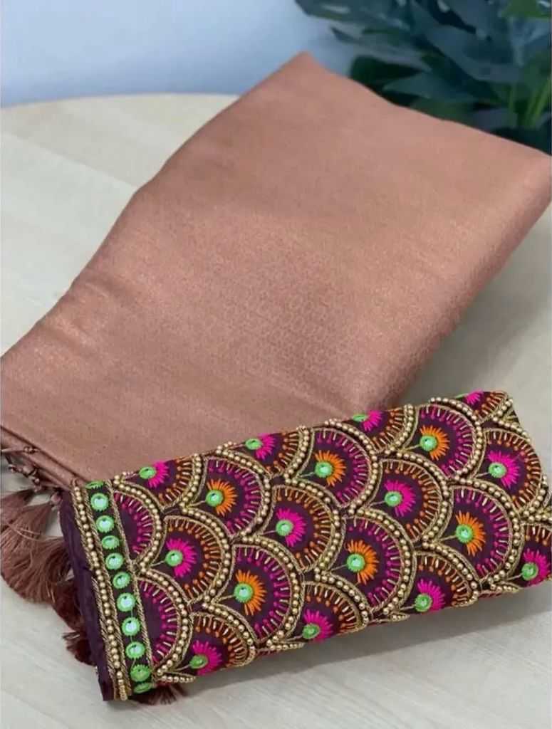 Soft Silk Rsf 85 Sarees  Plain Solid Jacquard Sarees