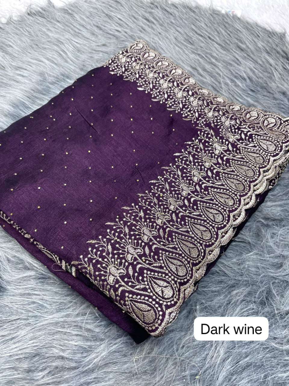 Soft Vichitra Rmp 420 Sarees  Fancy Embroidery Zari Border Sarees