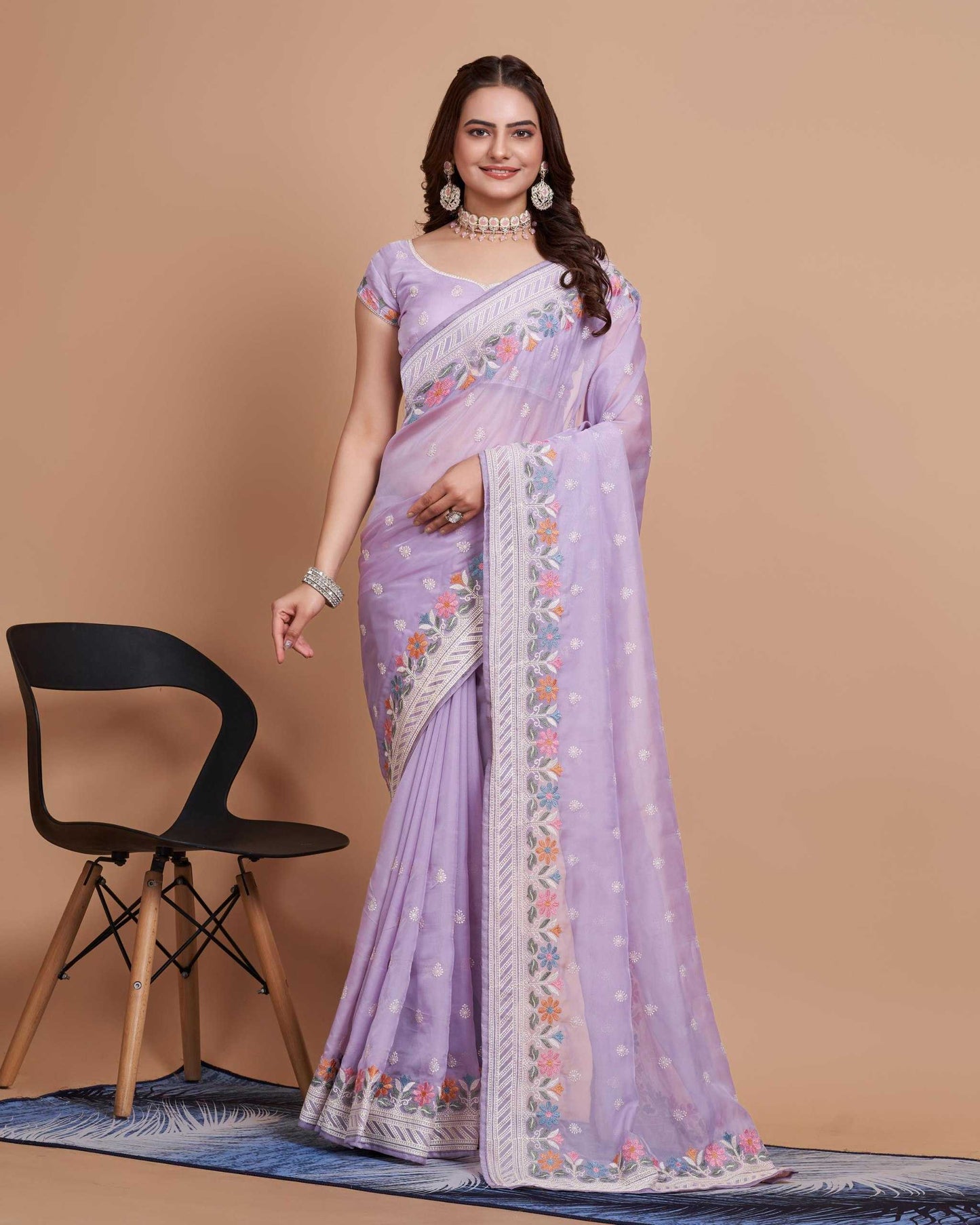 Tabby Silk Organza Rvl 09 Sarees  Fancy Party Wear Organza Sarees