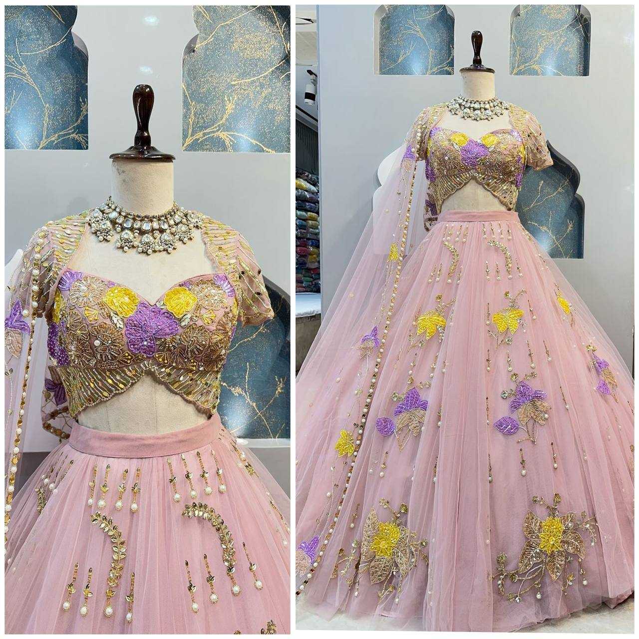 Tabby Silk Rin108 1634 Lehengas  Fancy Wedding Embroidered Lehengas