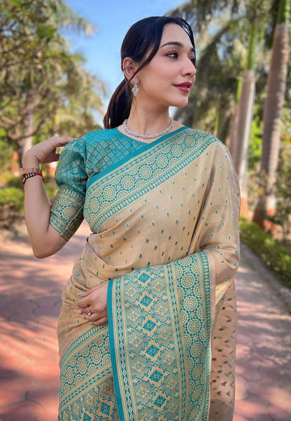 Tissue Rew 3227 Sarees  Tissue Silk Zari Border Sarees