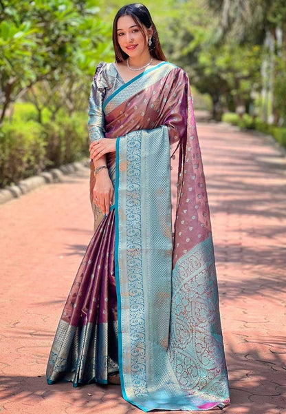 Tissue Rew Superhit Pattu Silk Sarees  Kanjeevaram Pattu Traditional Sarees