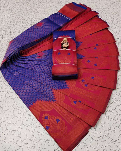 Tissue Rin179 619 Sarees  Tissue Silk Kanjipuram Zari Border Sarees