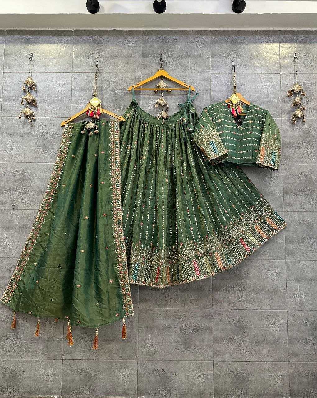 Tissue Silk Kesh179 Ahb24 Lehengas  Traditional Silk Lehengas