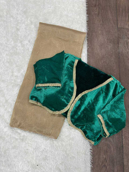 Tissue Silk Kesh186 1014 Sarees  Tissue Silk Plain Solid Cutwork Silk Golden Sarees