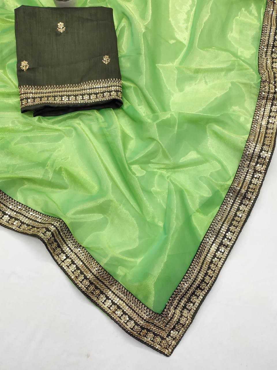 Tissue Silk Kesh188 9143 Sarees  Tissue Silk Lace Border Zari Border Silk Zari Sarees