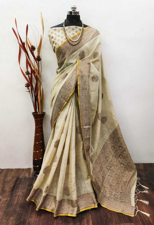 Tissue Silk Nyc Unstitched Sarees  Ladies Printed Tissue Silk Sarees