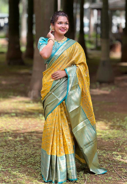 Tissue Silk Rin116 Pattu Vol-3 Sarees  Printed Tissue Silk Kanjipuram Zari Border Sarees