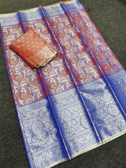 Tissue Silk Rpvr Kanchi  Sarees