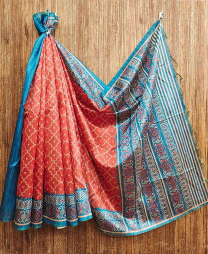 Tussar Silk Kesh101 Ant63 Silk Sarees  Tussar Silk Patola Silk Ikat Sarees