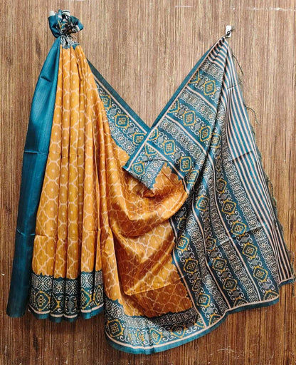 Tussar Silk Kesh101 Ant63 Silk Sarees  Tussar Silk Patola Silk Ikat Sarees