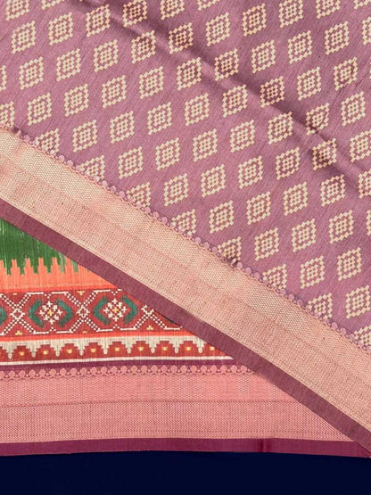 Tussar Silk Kesh165 Rbn18 Silk Sarees  Soft Silk Tussar Silk Traditional Silk Patola Ikkat Silk Sarees