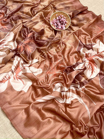 Tussar Silk Kesh171 104 Silk Sarees  Soft Silk Tussar Silk Traditional Silk Sarees