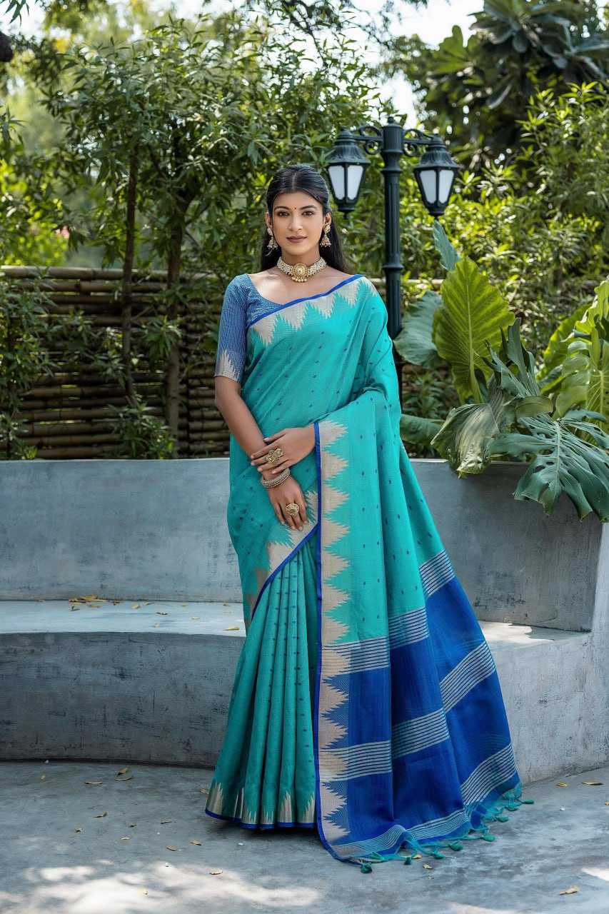 Tussar Silk Kesh171 Elisha Silk Sarees  Soft Silk Tussar Silk Traditonal Sarees