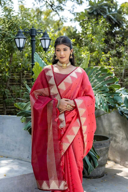 Tussar Silk Kesh171 Elisha Silk Sarees  Soft Silk Tussar Silk Traditonal Sarees