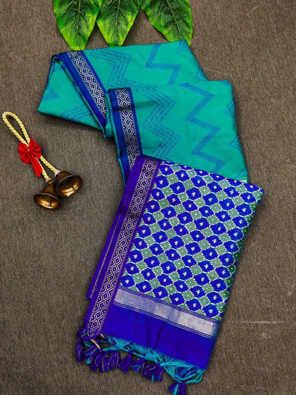 Tussar Silk Kesh171 Yukti Leriya Silk Sarees  Soft Silk Tussar Silk Traditional Silk Ikat Sarees