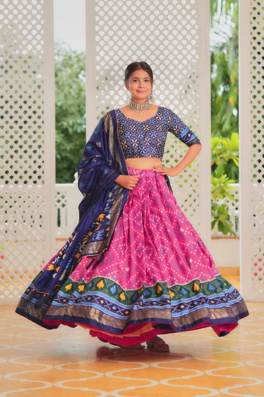 Tussar Silk Kesh187 Amisha Lehengas  Traditional Silk Printed Lehengas