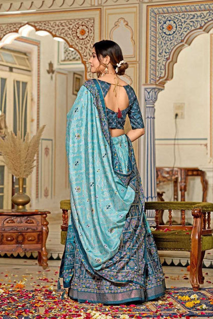 Tussar Silk Kesh187 Maya Lehengas  Silk Printed Lehengas