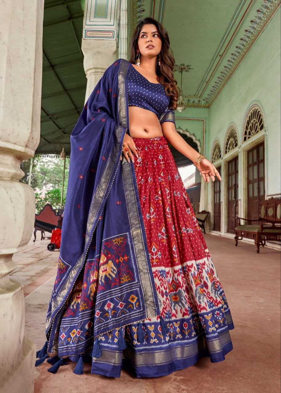 Tussar Silk Kesh187 Sitara Lehengas  Silk Printed Traditional Lehengas