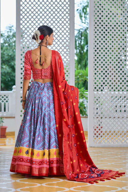 Tussar Silk Ksb Amisha Lehengas  Traditional Printed Lehengas