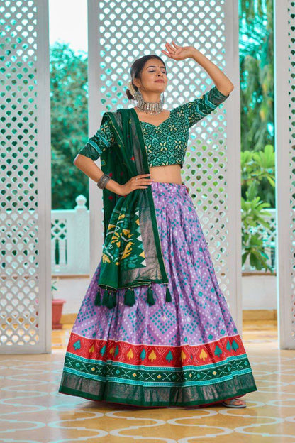 Tussar Silk Ksb Amisha Lehengas  Traditional Printed Lehengas