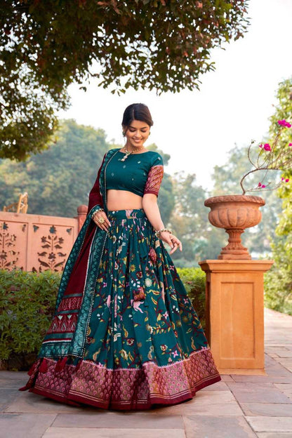 Tussar Silk Lcb 1202    Lehengas