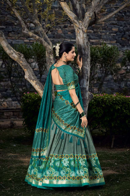 Tussar Silk Lcb 1210  Lehengas