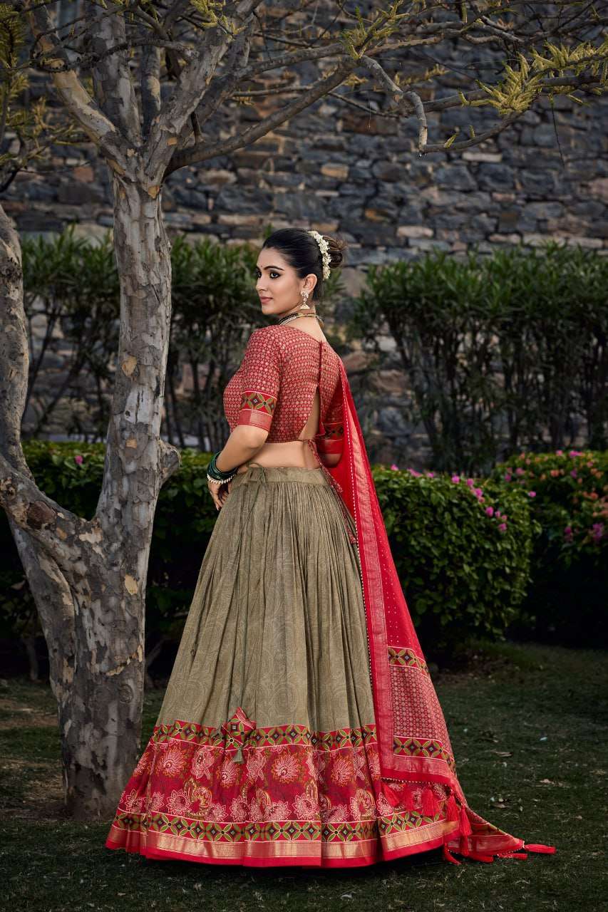 Tussar Silk Lcb 1210  Lehengas