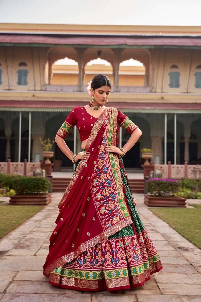 Tussar Silk Lvb 1206 Lehengas  Traditional Navratri Chaniya Choli