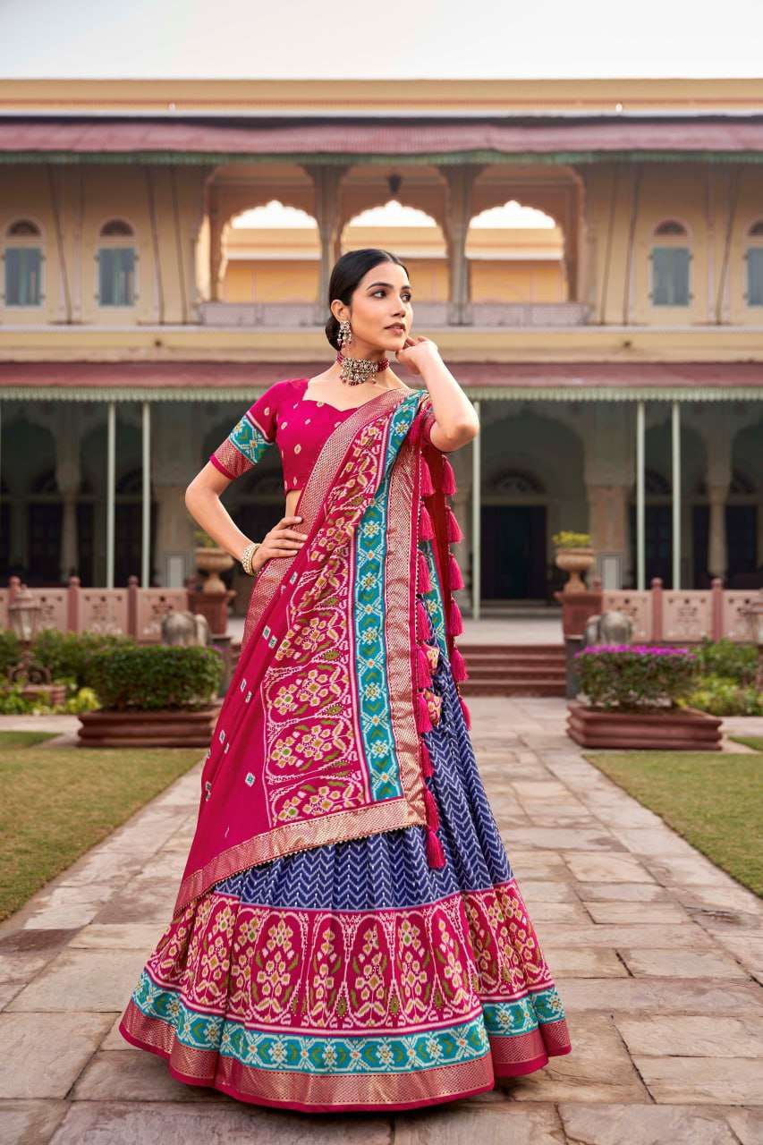 Tussar Silk Lvb 1206 Lehengas  Traditional Navratri Chaniya Choli