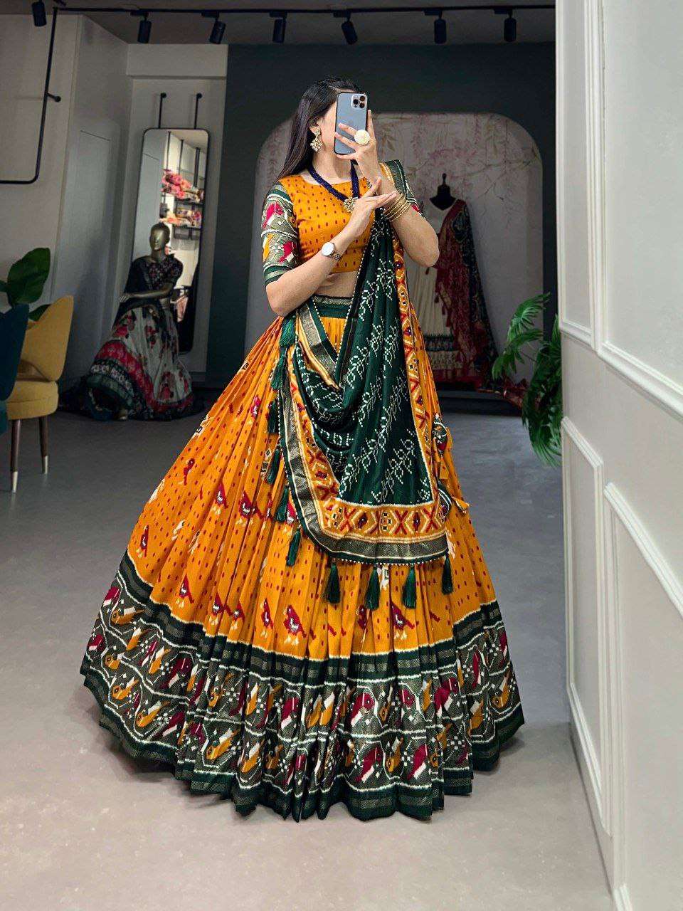 Tussar Silk Rin145 1202 Lehnegas  Fancy Traditional Lehenga